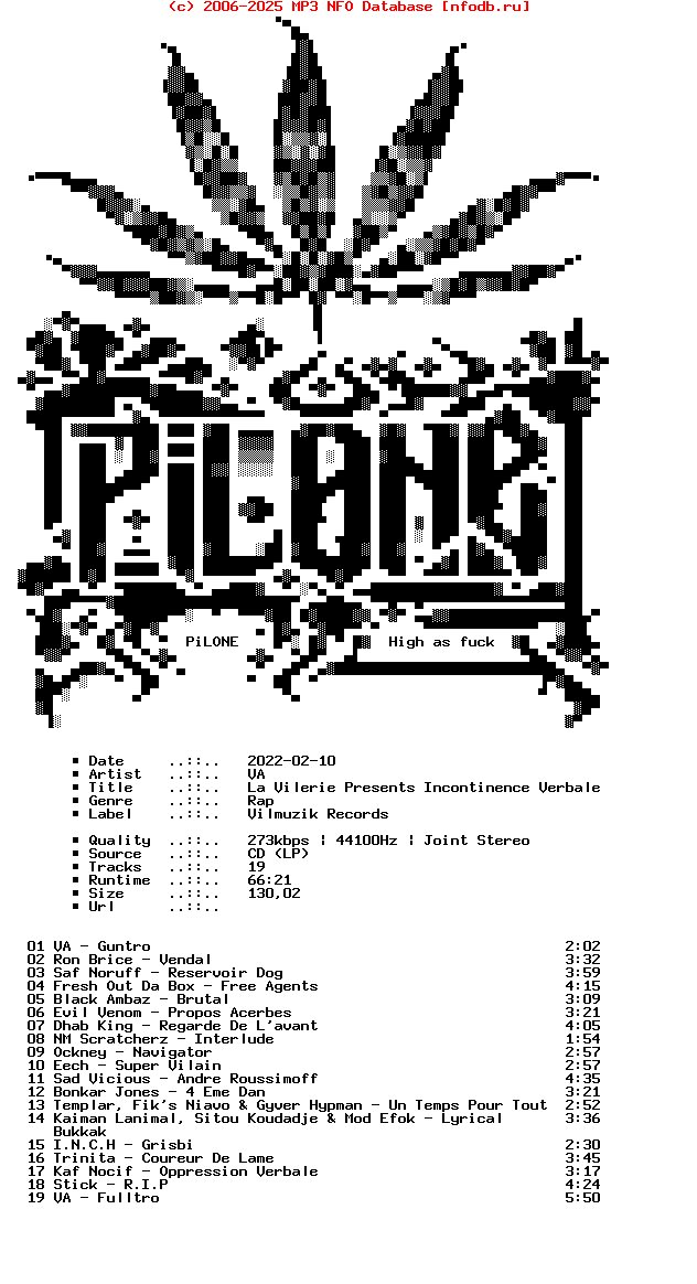 VA-La_Vilerie_Presents_Incontinence_Verbale-(BOOTLEG)-FR-2022