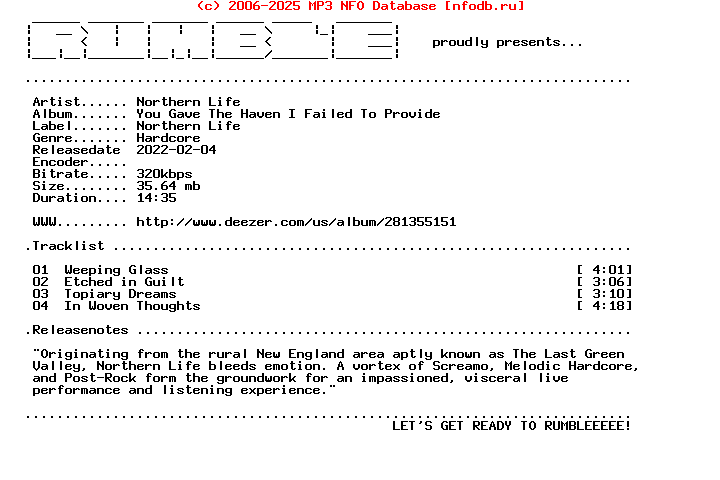 Northern_Life-You_Gave_The_Haven_I_Failed_To_Provide-(WEB)-2022