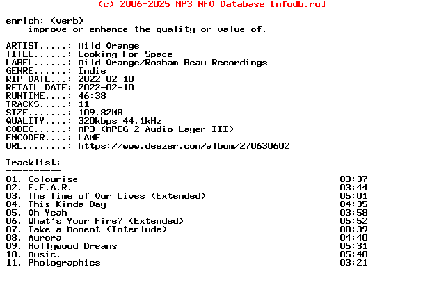 Mild_Orange-Looking_For_Space-WEB-2022