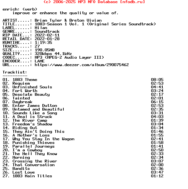 Brian_Tyler_And_Breton_Vivian-1883-Season_1_Vol._1_(ORIGINAL_SERIES_SOUNDTRACK)-Ost-WEB-2022