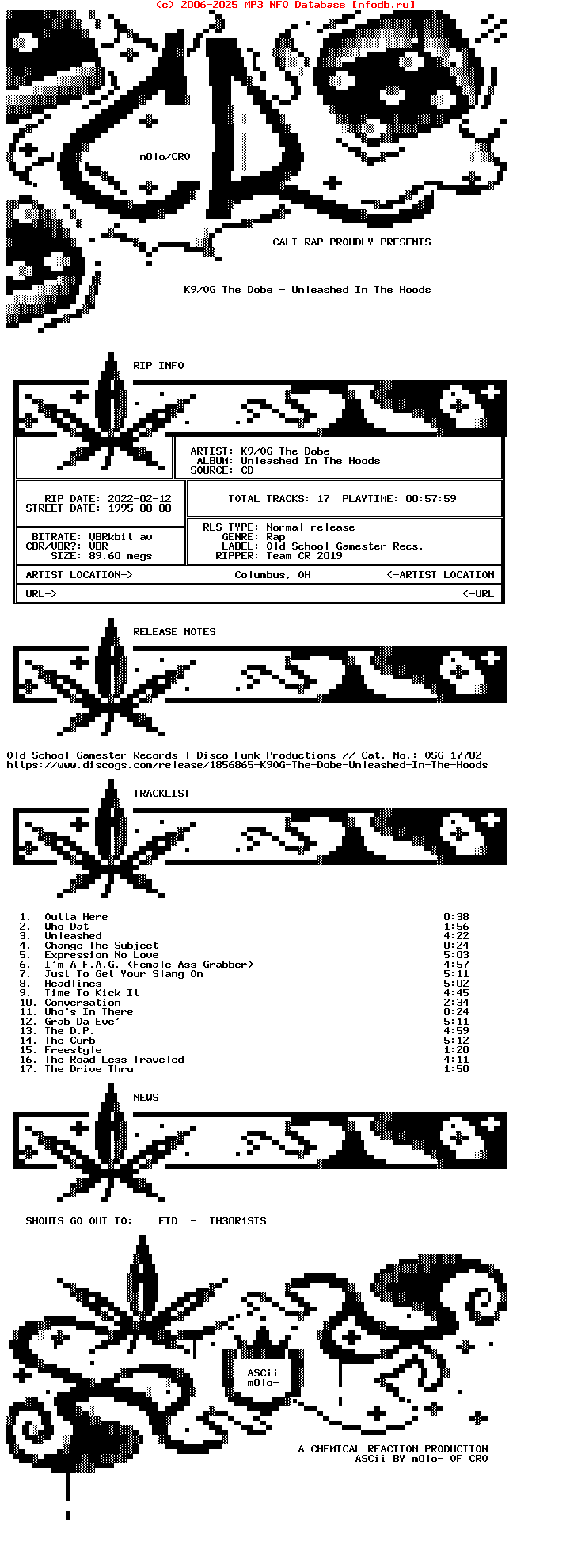 K9-Og_The_Dobe-Unleashed_In_The_Hoods-1995