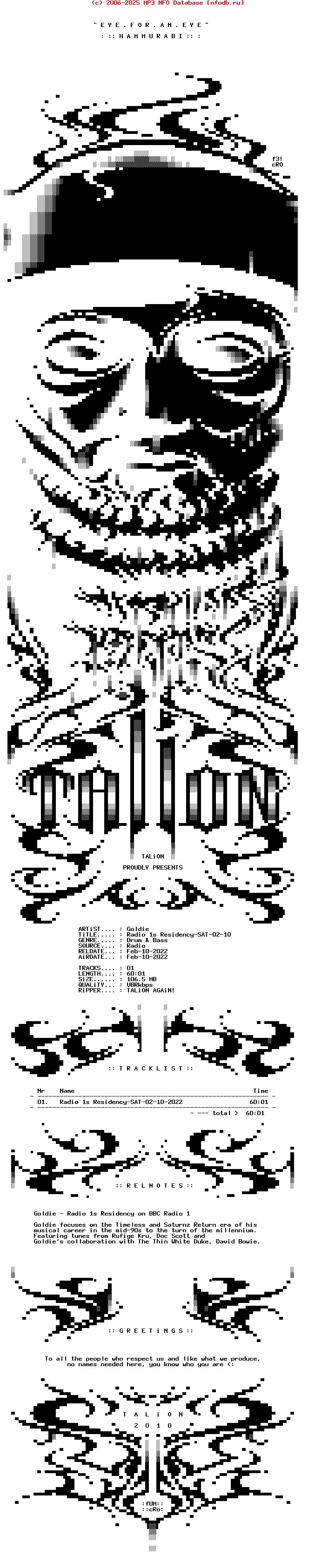 Goldie_-_Radio_1S_Residency-SAT-02-10-2022-TALiON
