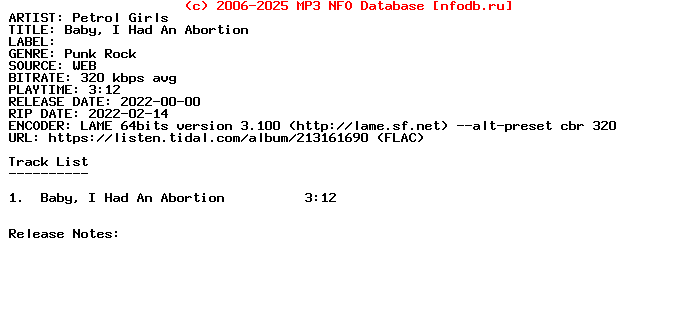Petrol_Girls-Baby_I_Had_An_Abortion-WEB-Single-2022