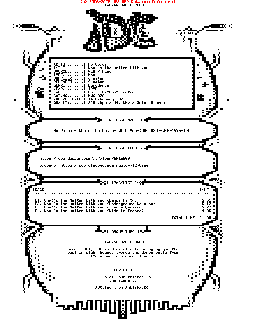 No_Voice_-_Whats_The_Matter_With_You-(MWC_020)-WEB-1995-iDC