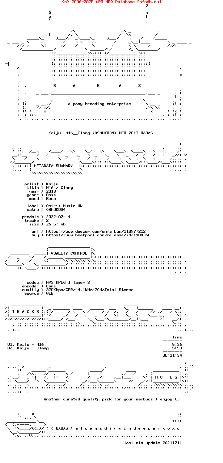 Kaiju--M16__Clang-(OSMUK034)-WEB-2013-BABAS