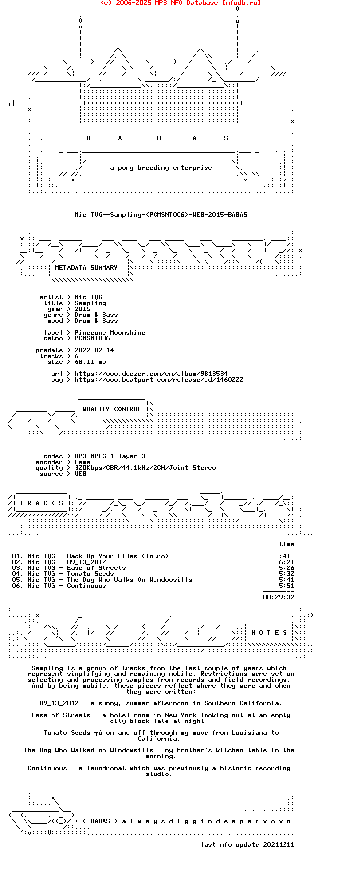 Nic_Tvg--Sampling-(PCMSNT006)-WEB-2015-BABAS