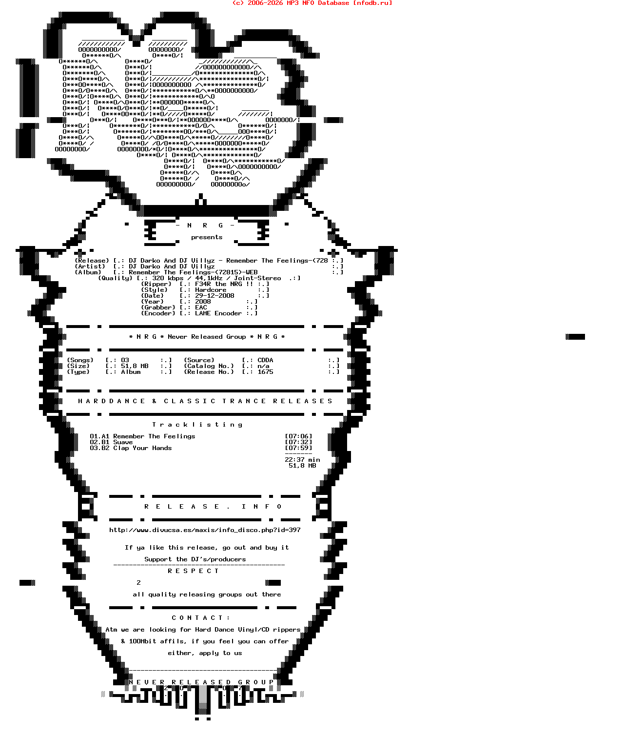 Dj_Darko_And_Dj_Villyz-Remember_The_Feelings-(72815)-WEB-2008-NRG