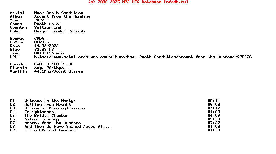 Near_Death_Condition-Ascent_From_The_Mundane-CD-2022