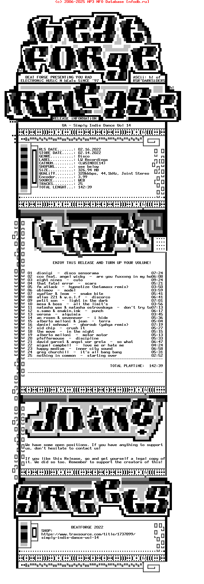 VA-Simply_Indie_Dance_Vol_14-(LWSINDIE14)-WEB-2022-BF