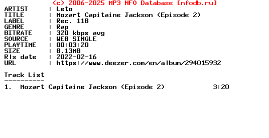 Leto-Mozart_Capitaine_Jackson_(EPISODE_2)-Single-WEB-FR-2022-Guests
