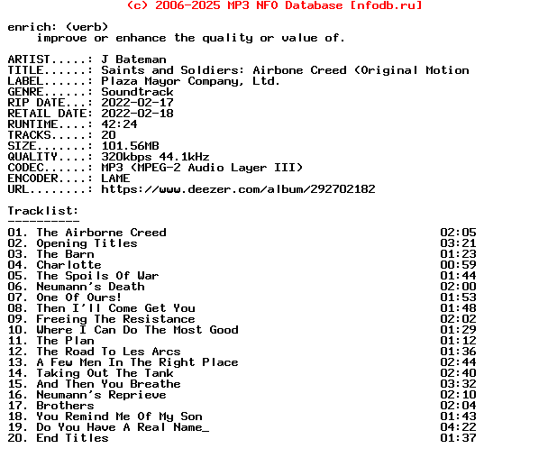 J_Bateman-Saints_And_Soldiers_Airbone_Creed_(ORIGINAL_MOTION_PICTURE_SOUNDTRACK)-Ost-WEB-2022