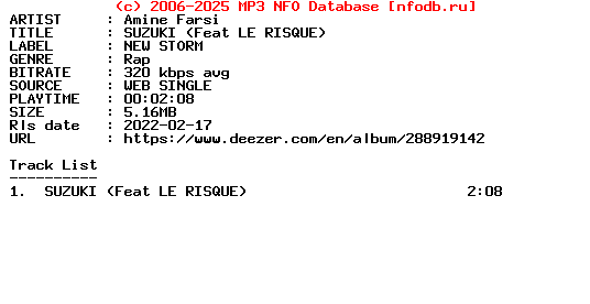 Amine_Farsi-Suzuki_(FEAT_LE_RISQUE)-Single-WEB-FR-2022-Guests