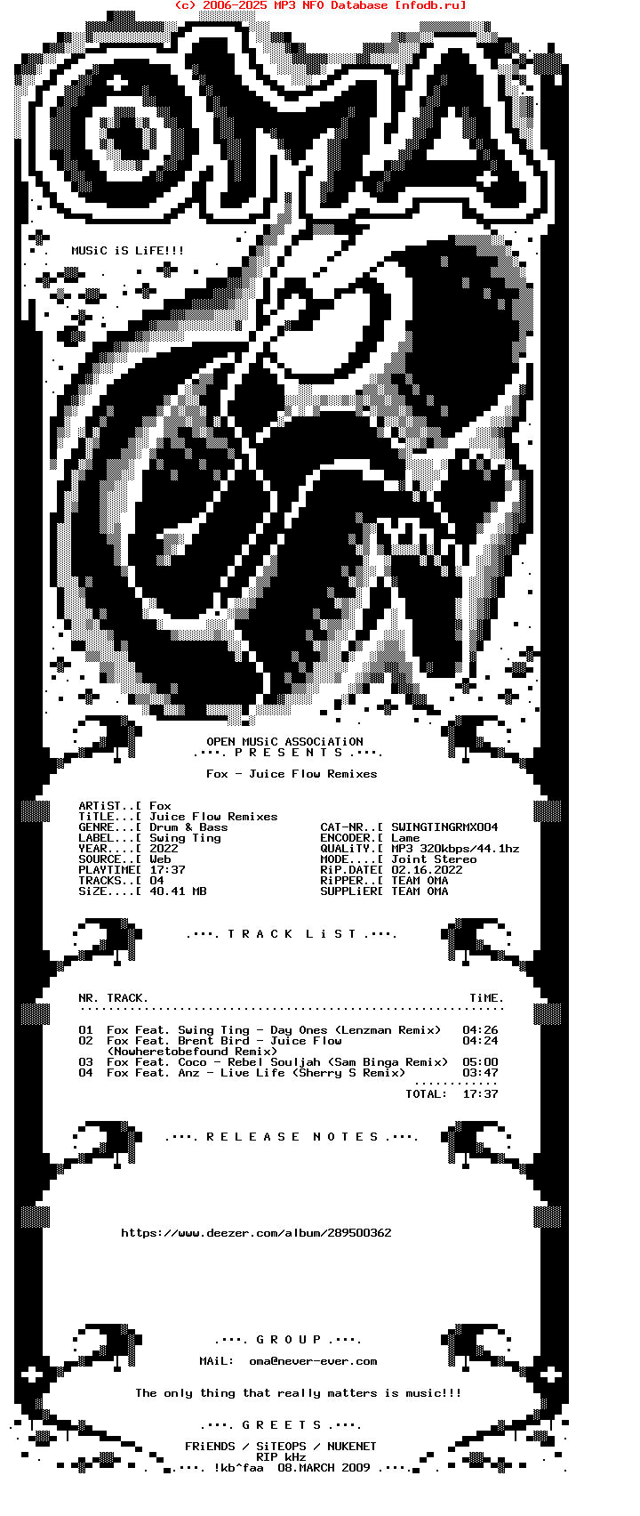 Fox--Juice_Flow_Remixes-(SWINGTINGRMX004)-WEB-2022-OMA