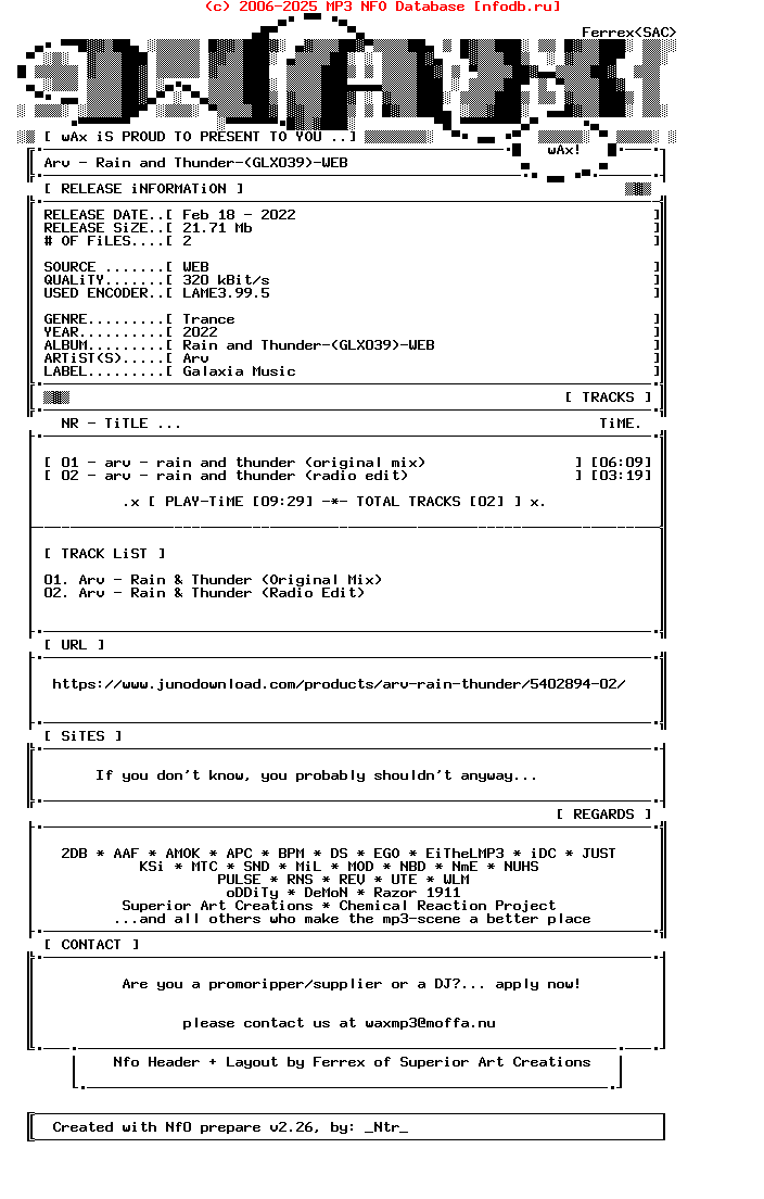Arv-Rain_And_Thunder-(GLX039)-WEB-2022