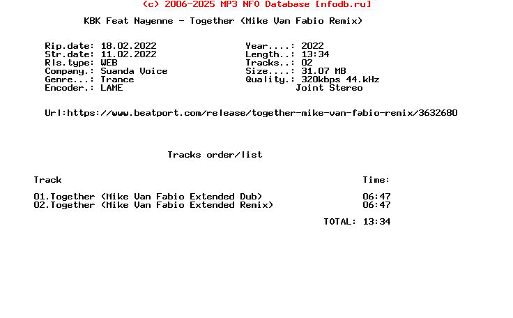 Kbk_Feat_Nayenne_-_Together_(MIKE_VAN_FABIO_REMIX)-(VOICE124)-WEB-2022