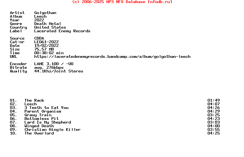 Golgothan-Leech-CD-2022