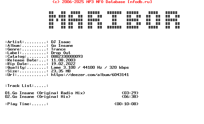 Dj_Isaac_-_Go_Insane-(0882330000093)-WEB-2003-Maribor_Int