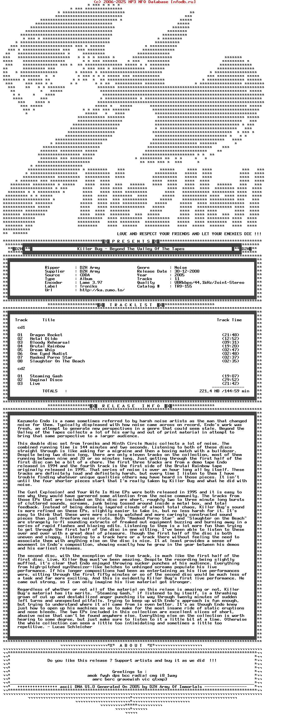 Killer_Bug-Beyond_The_Valley_Of_The_Tapes-2CD-Limited_Edition-2005