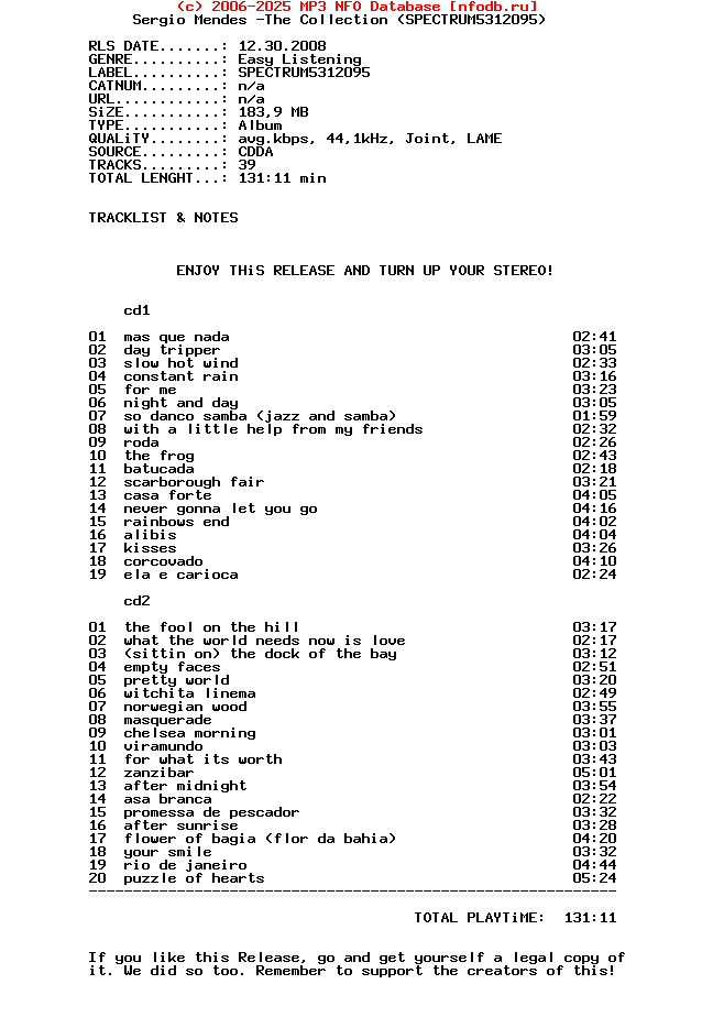 Sergio_Mendes-The_Collection_(SPECTRUM5312095)-2CD-2008