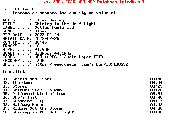 Elles_Bailey-Shining_In_The_Half_Light-WEB-2022