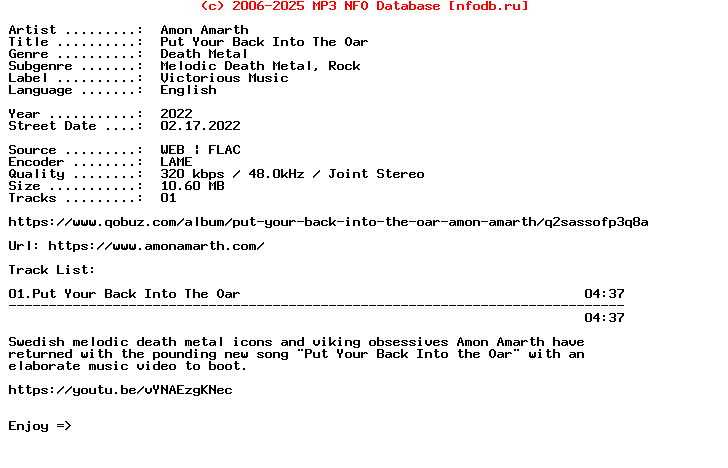 Amon_Amarth-Put_Your_Back_Into_The_Oar-Single-WEB-2022