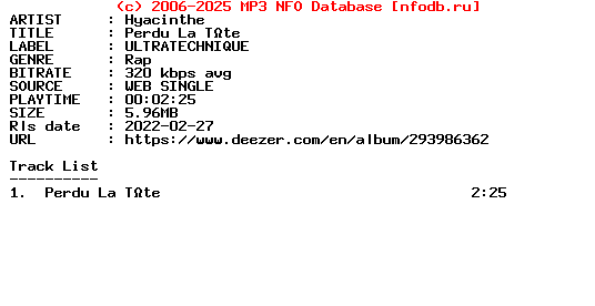 Hyacinthe-Perdu_La_Tete-Single-WEB-FR-2022-Guests