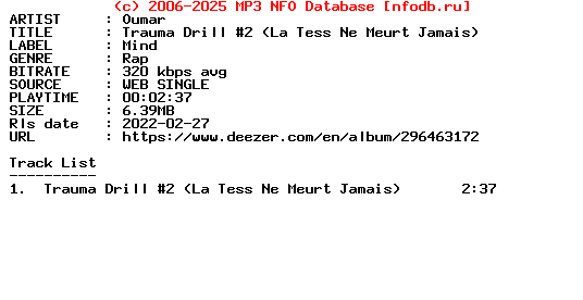 Oumar-Trauma_Drill_2_(LA_TESS_NE_MEURT_JAMAIS)-Single-WEB-FR-2022-Guests
