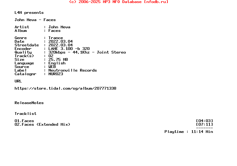 John_Meva_-_Faces-(NVR023)-WEB-2022