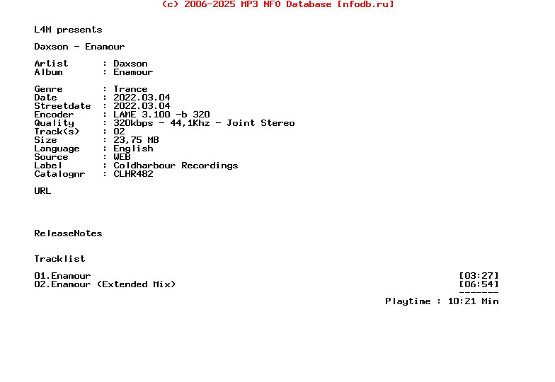 Daxson_-_Enamour-(CLHR482)-WEB-2022
