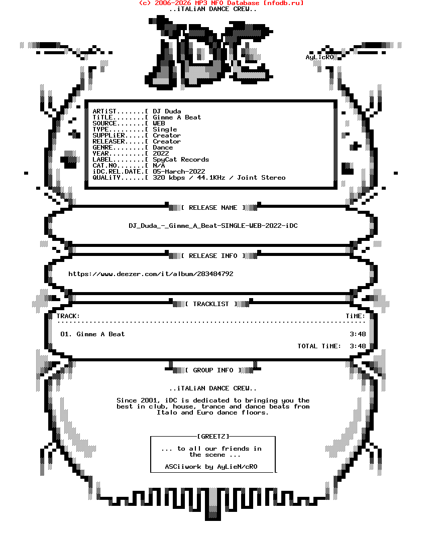 Dj_Duda_-_Gimme_A_Beat-Single-WEB-2022-iDC