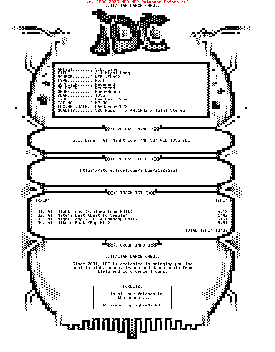 S.L._Line_-_All_Night_Long-(MP_90)-WEB-1995-iDC