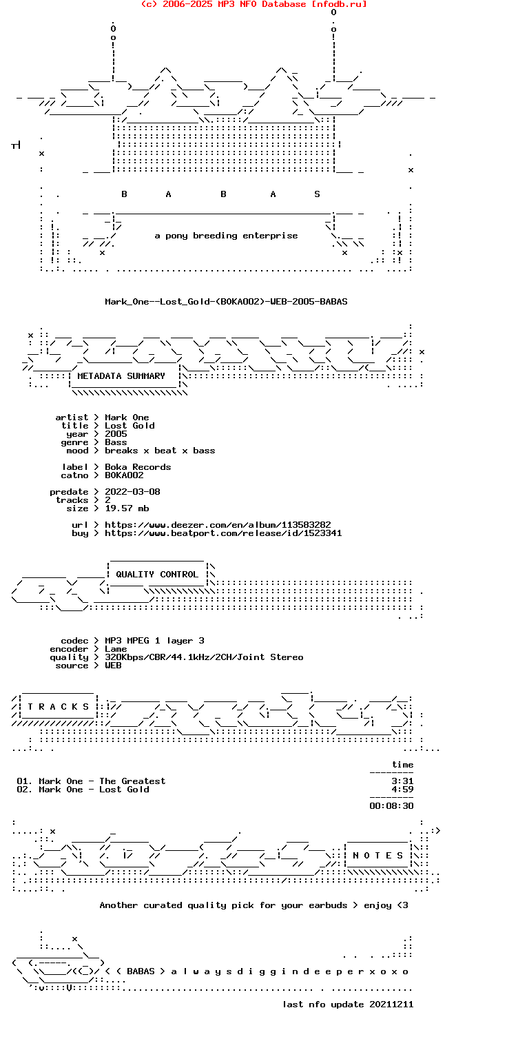 Mark_One--Lost_Gold-(BOKA002)-WEB-2005-BABAS