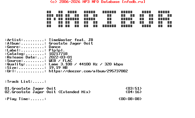Timewaster_Feat._Jb_-_Grootste_Jager_Ooit-(10217718)-WEB-NL-2022-Maribor