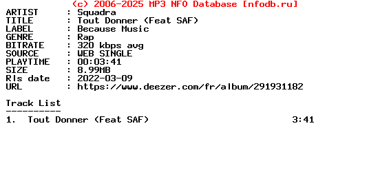 Squadra-Tout_Donner_(FEAT_SAF)-Single-WEB-FR-2022-Guests