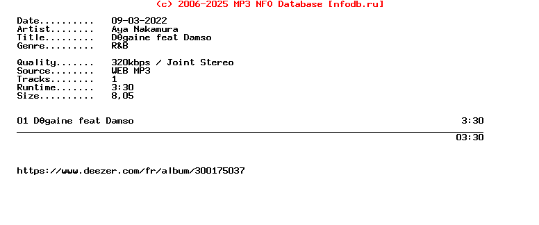 Aya_Nakamura-Degaine_Feat_Damso-Single-WEB-FR-2022