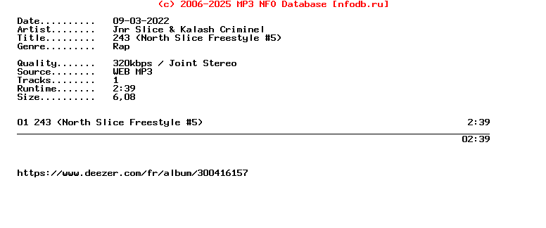 Jnr_Slice_And_Kalash_Criminel-243_(NORTH_SLICE_FREESTYLE_5)-Single-WEB-FR-2022
