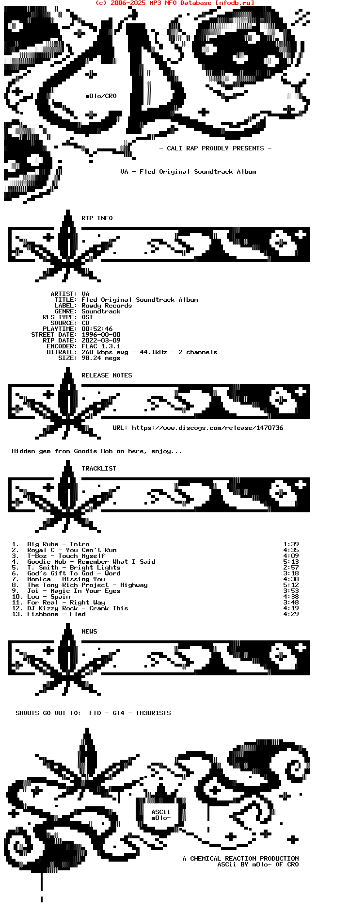 VA-Fled_Original_Soundtrack_Album-Ost-1996