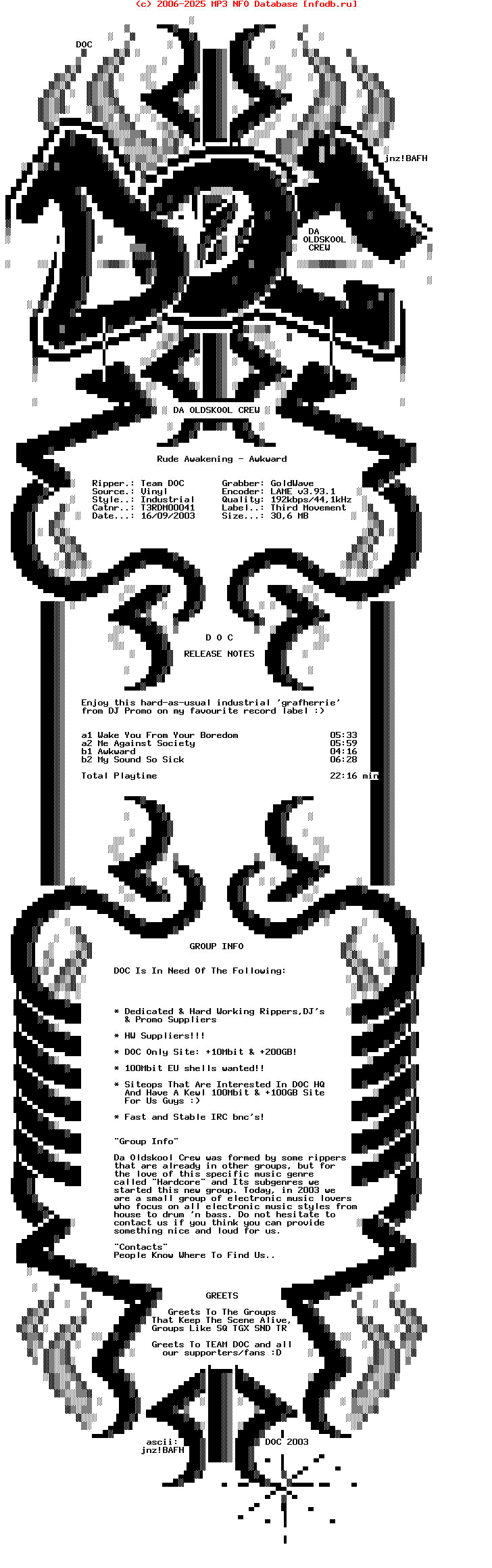 Rude_Awakening-Awkward-(R_AW_003-T3RDM00041)-Vinyl-2003-DOC