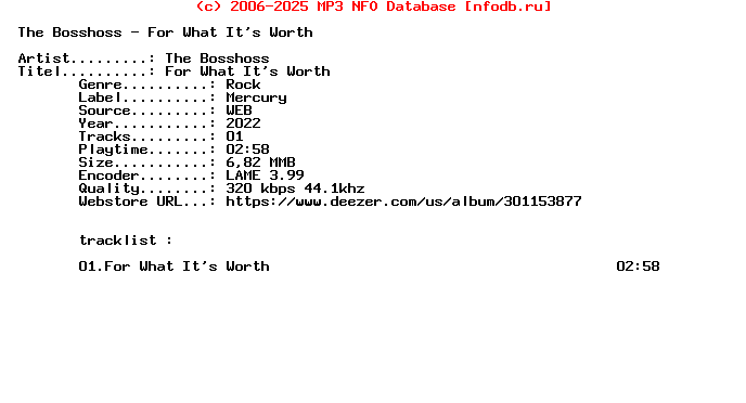 The_Bosshoss_-_For_What_Its_Worth-Single-WEB-2022