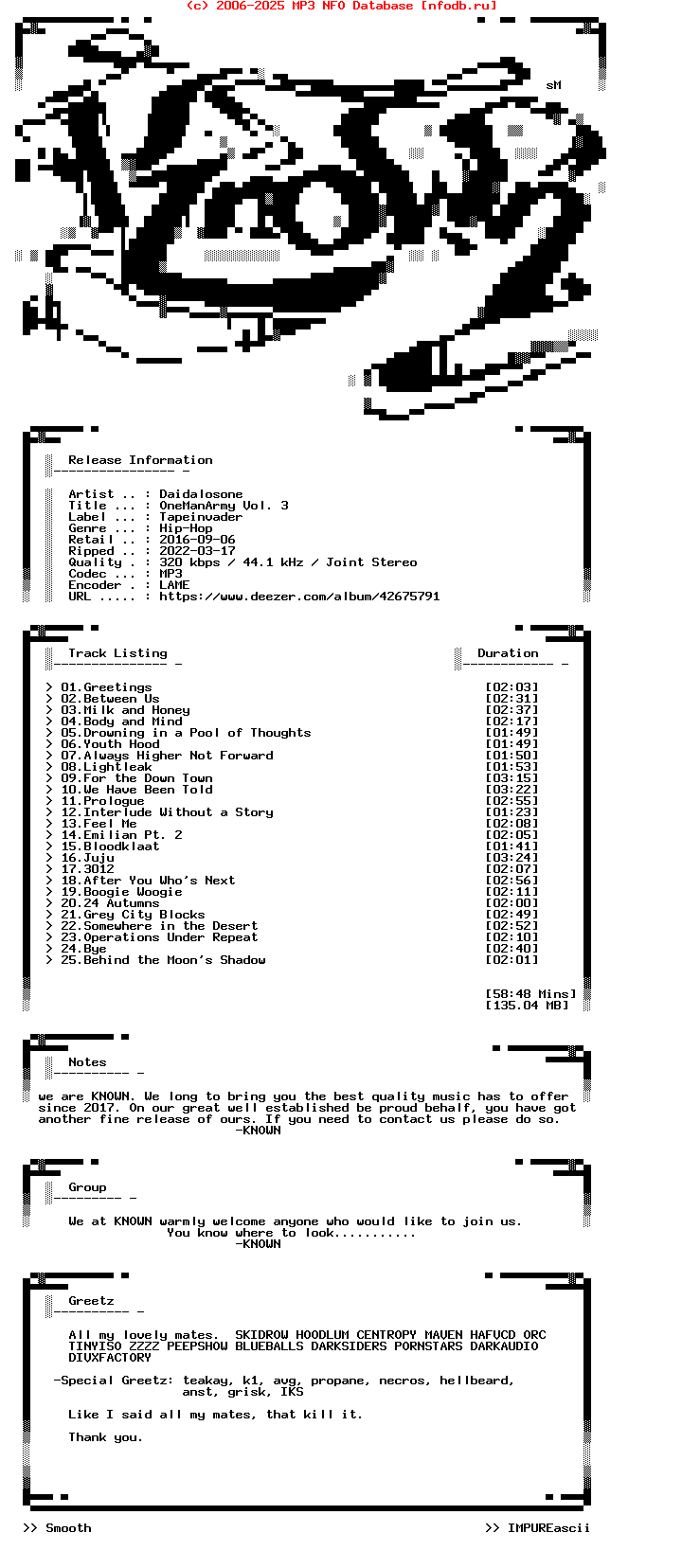 Daidalosone-Onemanarmy_Vol_3-WEB-2016