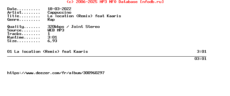 Cappuccino-La_Location_(REMIX)_Feat_Kaaris-Single-WEB-FR-2022