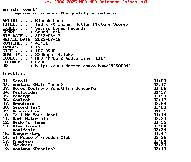 Blanck_Mass-Ted_K_(ORIGINAL_MOTION_PICTURE_SCORE)-Ost-WEB-2022