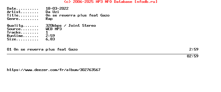 Da_Uzi-On_Se_Reverra_Plus_Feat_Gazo-Single-WEB-FR-2022
