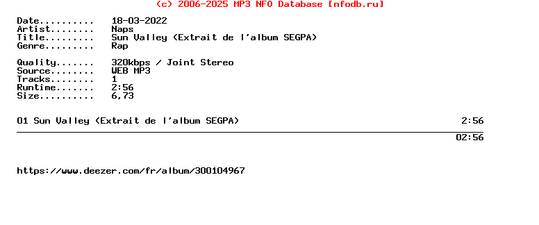 Naps-Sun_Valley_(EXTRAIT_DE_LALBUM_SEGPA)-Single-WEB-FR-2022