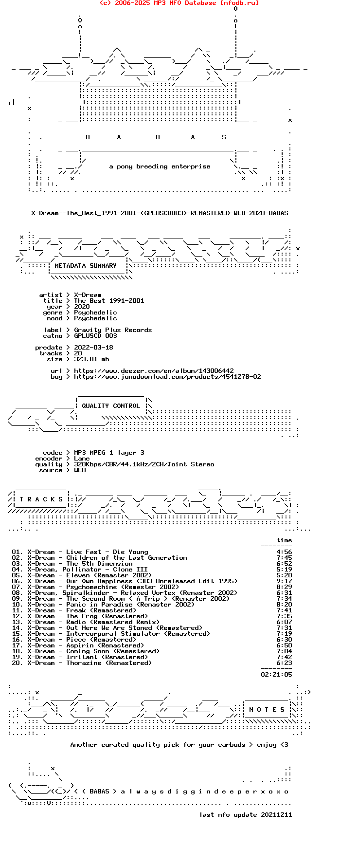 X-Dream--The_Best_1991-2001-(GPLUSCD003)-Remastered-WEB-2020-BABAS