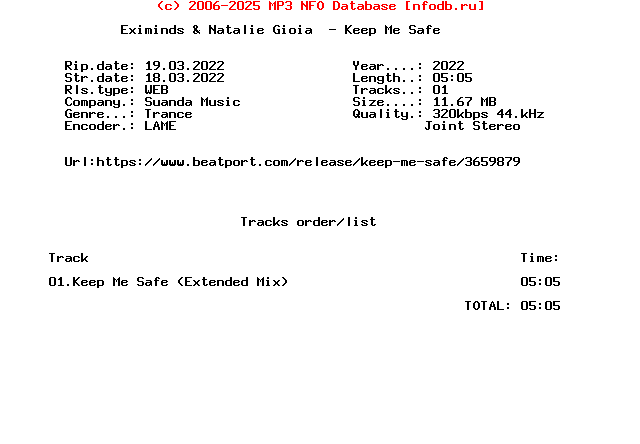 Eximinds_And_Natalie_Gioia_-_Keep_Me_Safe-(SND297)-Single-WEB-2022