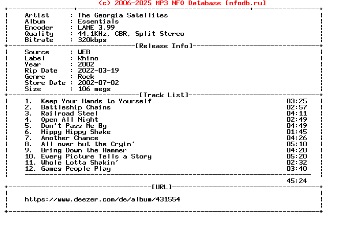The_Georgia_Satellites-Essentials-WEB-2002-Terse
