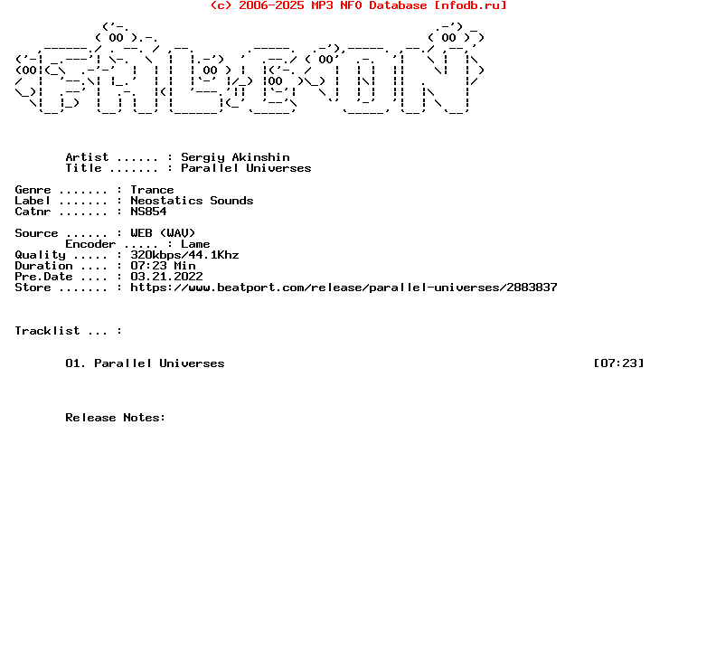 Sergiy_Akinshin-Parallel_Universes-(NS854)-Single-WEB-2020-FALCON
