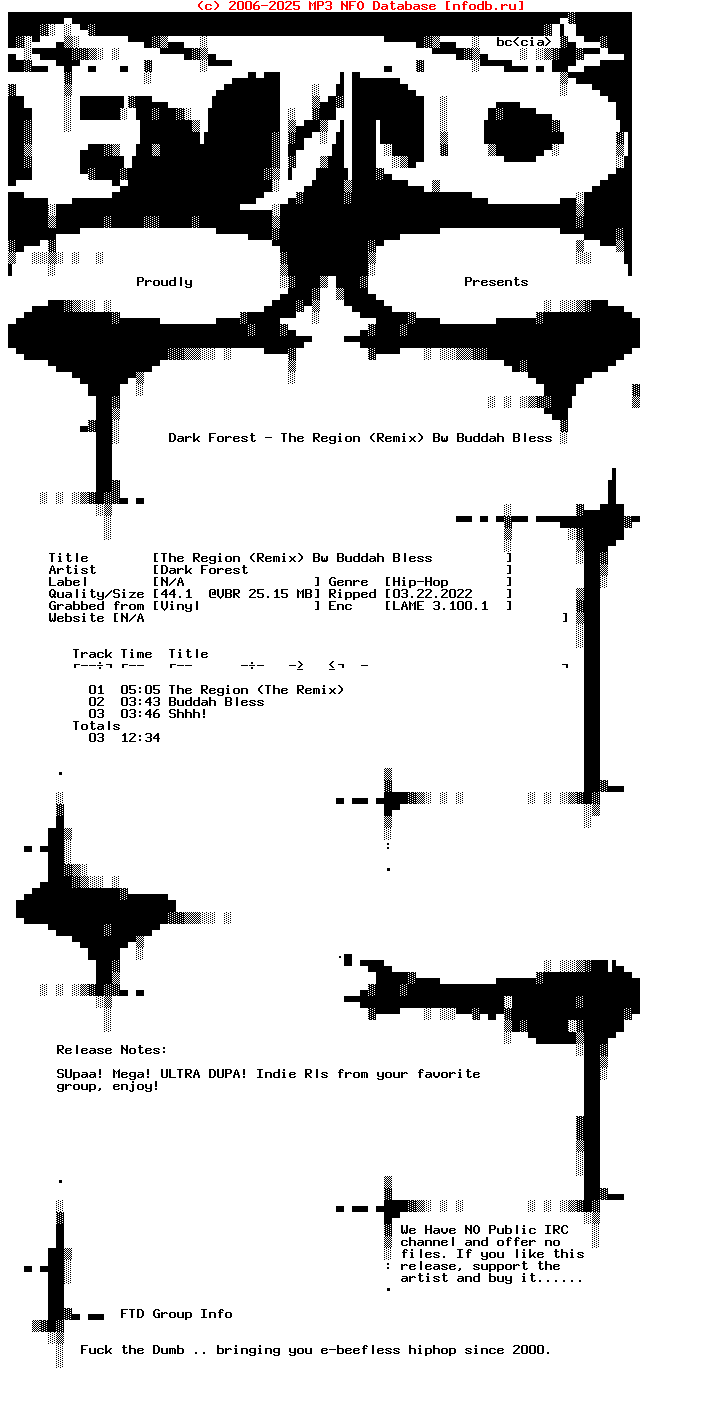 Dark_Forest-The_Region_(REMIX)_Bw_Buddah_Bless-VLS-1997-FTD