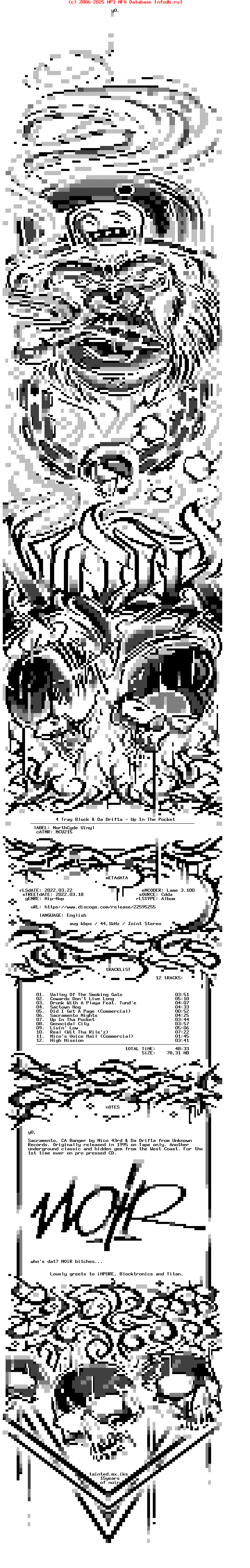 4_Tray_Block_And_Da_Drifta-Up_In_The_Pocket-Remastered-2022-NOiR